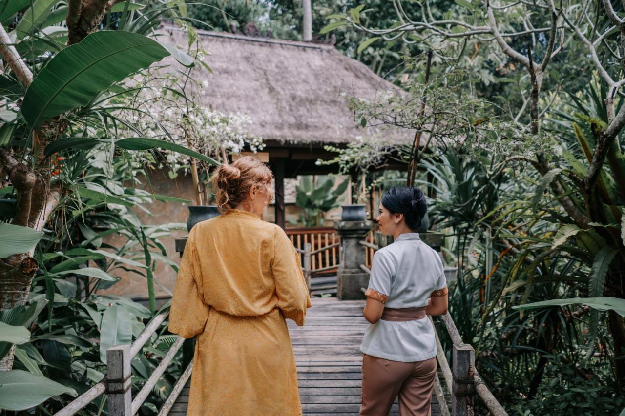 Ubud Nyuh Bali Resort & Spa Exterior foto The resort's spa