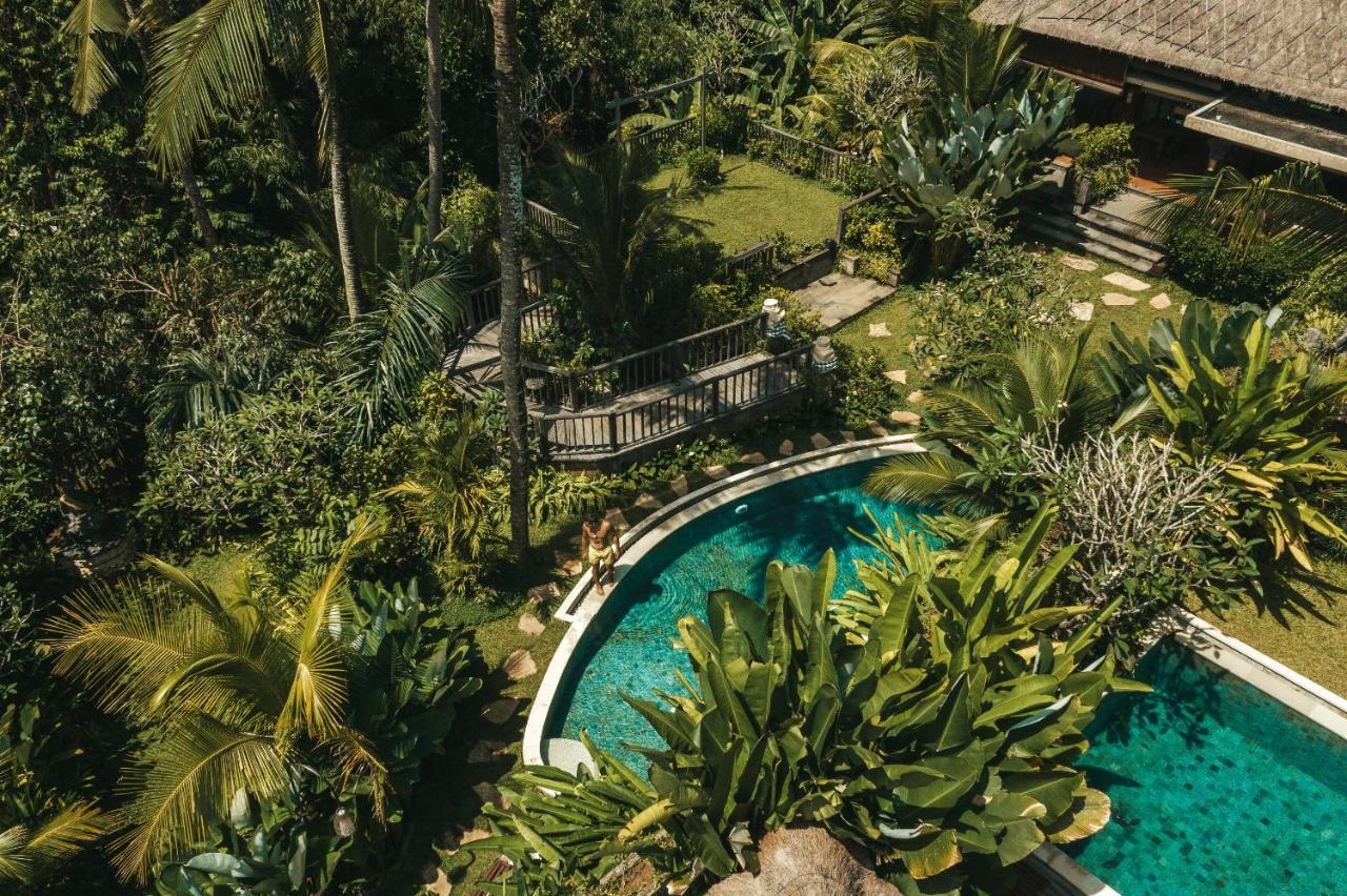 Ubud Nyuh Bali Resort & Spa Exterior foto The swimming pool at the resort